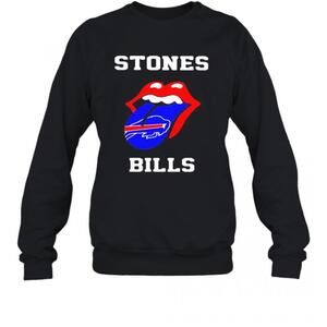 Rolling Stones Buffalo Bills T-Sweatshirt
